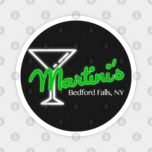 Martini's Bar Magnet by PopCultureShirts